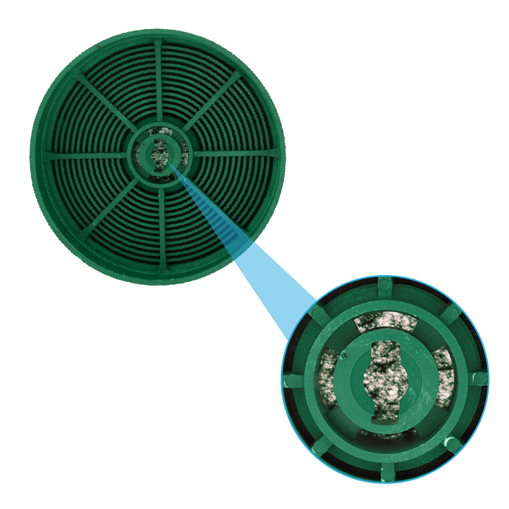 Longlife Aktivkohlefilter geeignet für Pelgrim HF2009 (2St.)