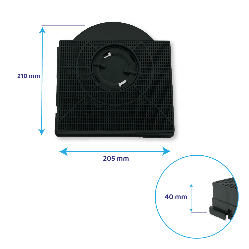 AEG Aktivkohlefilter MCFE10ST / 9029865996